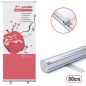 Preview: Rollbanner Basic silver 80 Preview: Rollbanner Basic silver 80